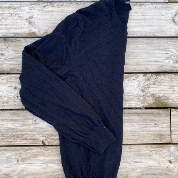 ⬇️MEN’S Gap Merino Wool Crewneck Sweater, Sz Large - Picture 4 of 4